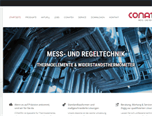 Tablet Screenshot of conatex.de