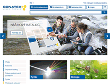 Tablet Screenshot of conatex.cz